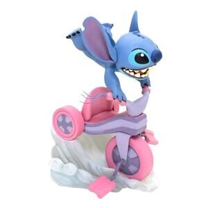 NEW Disney Stitch on Tricycle 9" Vinyl Figure